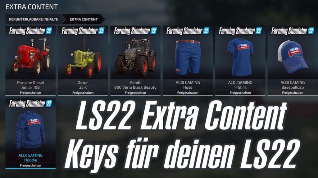 LS22 Extra Content Codes