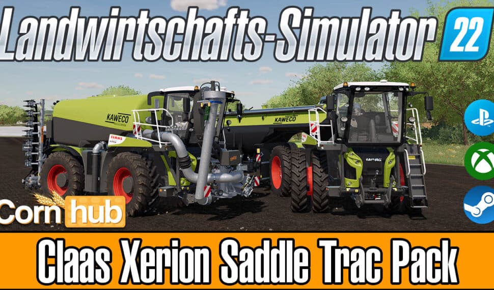Claas Xerion Saddle Trac Pack