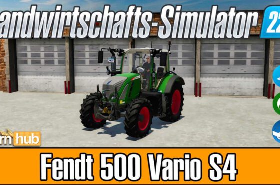 LS22 Fendt 500 Vario S4