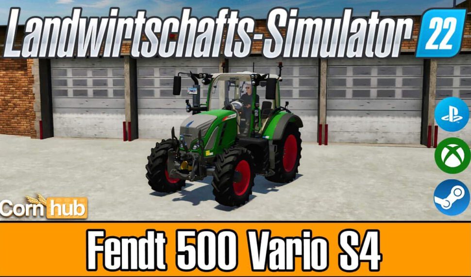 LS22 Fendt 500 Vario S4