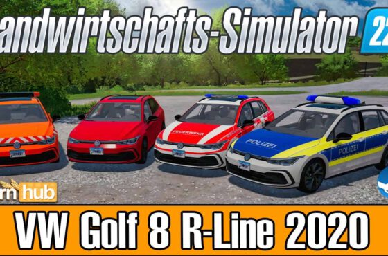 LS22 VW Golf 8 R-Line 2020