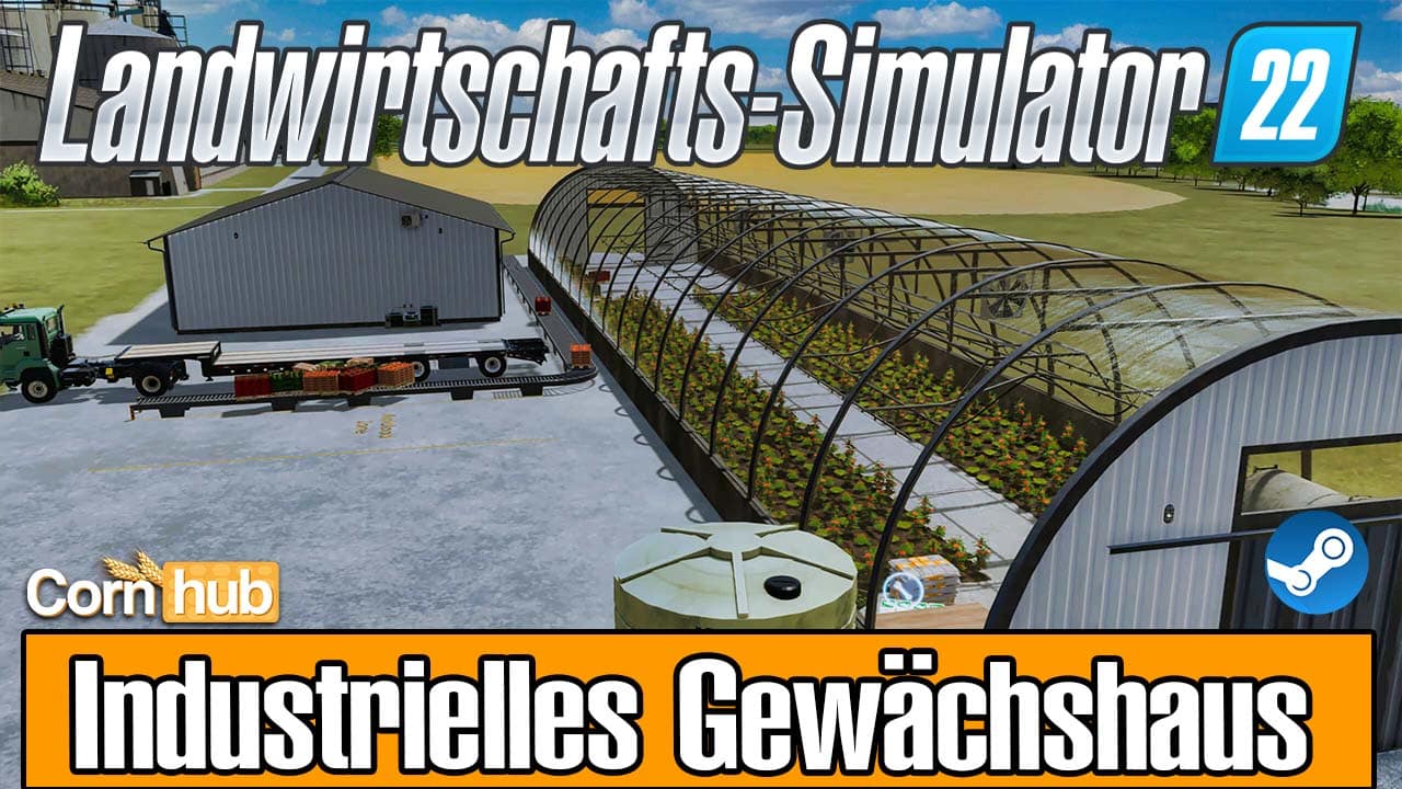 LS22 Industrielles Gewächshaus - CornHub