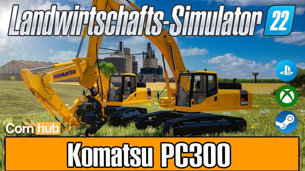 LS22 Komatsu PC300