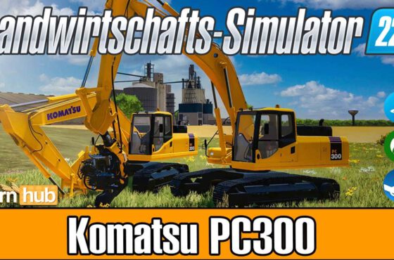LS22 Komatsu PC300