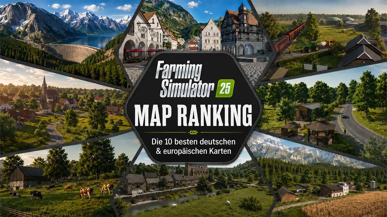 LS25 Maps Ranking Die besten Europa- & DACH-Karten im Test